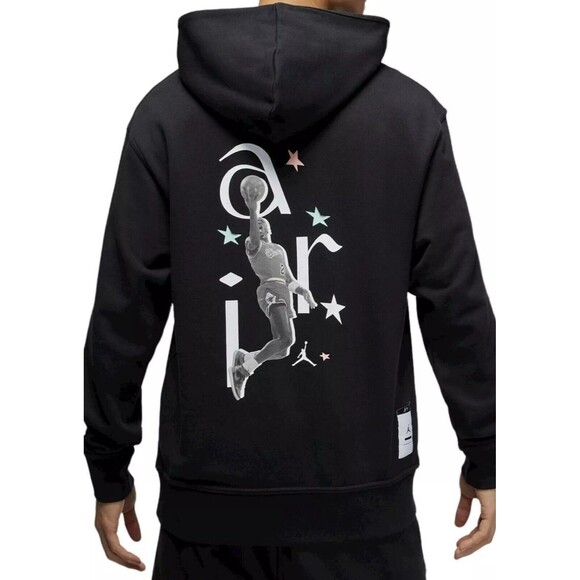 Nike Air JORDAN Sport DNA Pullover Hoodie Sz XL DM1410-010 black 23 sweatshirt - Picture 13 of 13